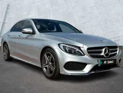 Silver Used 2017 Mercedes C220 AMG Line Premium Sedan | £16,495 (Fair price)
