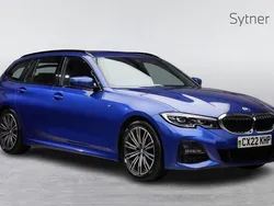 Blue Used 2022 BMW 320 M Sport Estate | £28,000 (Fair price)