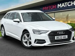 White Used 2022 Audi A6 Sport Estate | £24,690 (Fair price)