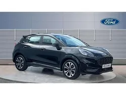 Black Used 2023 Ford Puma Gen-E ST-Line SUV | £15,557