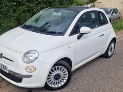 White Used 2013 Fiat 500 Lounge Hatchback | £3,490 (Fair price)