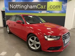 Red Used 2013 Audi A4 Design Sedan | £4,995 (Fair price)