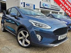Blue Used 2019 Ford Fiesta Active Hatchback | £10,495 (A bit pricey)