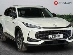 Solid arctic white Used 2024 MG HS Trophy SUV | £22,600 (Expensive)