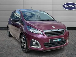 Purple berry Used 2019 Peugeot 108 Allure Hatchback | £6,489 (Fair price)