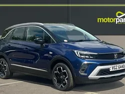 Blue Used 2021 Vauxhall Crossland Ultimate SUV | £11,800 (Good price)