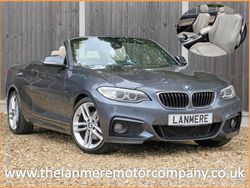 Mineral grey Used 2017 BMW 220 M Sport Cabriolet | £14,695 (Fair price)