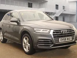 Grey Used 2018 Audi Q5 S-Line SUV | £18,850 (Fair price)