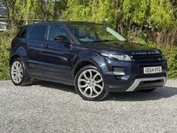 Blue Used 2014 Land Rover Range Rover evoque Dynamic SUV | £7,999 (Good price)