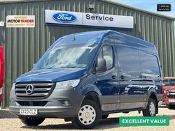 Blue Used 2023 Mercedes Sprinter Progressive Van | £26,790 (Expensive)