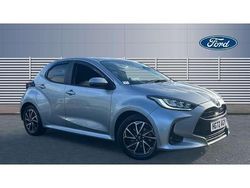 Silver Used 2022 Toyota Yaris Hybrid Design Hatchback | £17,310 (Fair price)