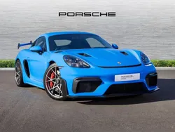 Shark blue Used 2024 Porsche 718 Cayman GT4 | £130,900