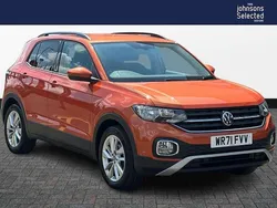 Orange Used 2021 VW T-Cross Active SUV | £14,695 (Fair price)