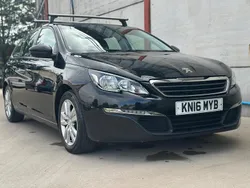 Black Used 2016 Peugeot 308 Active Estate | £4,295 (Fair price)