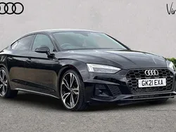 Black Used 2021 Audi A5 Sportback Sport Hatchback | £27,533 (Expensive)