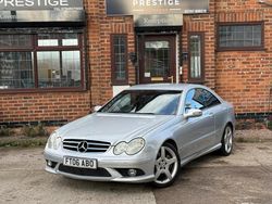 Silver Used 2006 Mercedes CLK220 Coupe | £1,499 (A bit pricey)
