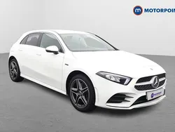 White Used 2021 Mercedes A250 AMG line Hatchback | £18,799 (Fair price)