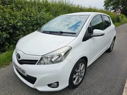 White Used 2013 Toyota Yaris SR Hatchback | £5,895 (Fair price)