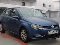Blue Used 2014 VW Polo SE Hatchback | £7,500 (Fair price)