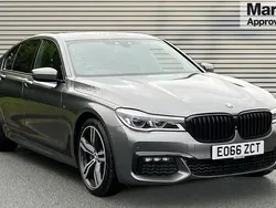 Grey Used 2016 BMW 740 M Sport Sedan | £22,280 (Expensive)