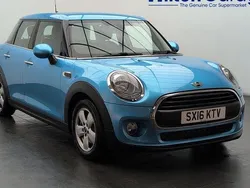 Blue Used 2016 Mini ONE Hatch Hatchback | £8,600 (Fair price)