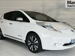 White Used 2017 Nissan Leaf Tekna Hatchback | £5,781 (Good price)