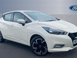 White Used 2022 Nissan Micra Acenta Hatchback | £10,120 (Good price)