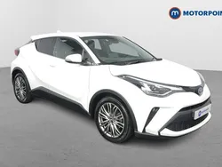 White Used 2023 Toyota C-HR SUV | £23,199 (Fair price)