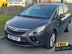 Grey Used 2013 Vauxhall Zafira SRi MPV | £2,499 (Good price)