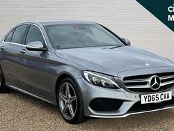 Silver Used 2015 Mercedes C220 AMG Line Premium Plus Sedan | £14,168 (A bit pricey)