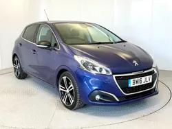 Blue Used 2016 Peugeot 208 GT-line Hatchback | £8,495 (A bit pricey)