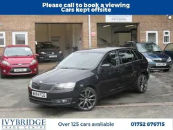 Black Used 2014 Skoda Rapid Hatchback | £5,575 (Fair price)