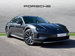 Volcano grey metallic New 2024 Porsche Taycan Cross Turismo Sedan | £80,890 (Good price)