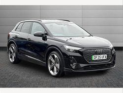 Black Used 2025 Audi Q4 e-tron Black Edition SUV | £33,650
