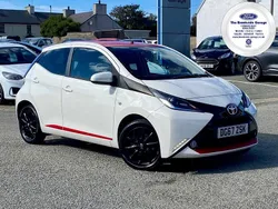 White Used 2017 Toyota Aygo x-press Hatchback | £7,499 (Fair price)