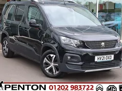 Black Used 2021 Peugeot Rifter GT MPV | £23,990 (Expensive)