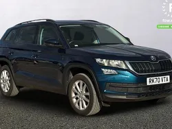Blue Used 2019 Skoda Kodiaq SE SUV | £19,299 (Fair price)