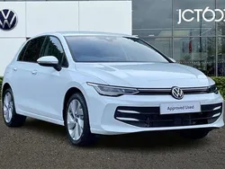 White New 2025 VW Golf VIII Match Hatchback | £24,169 (Fair price)