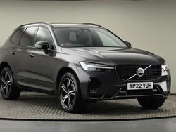 Platinum grey Used 2022 Volvo XC60 R-Design SUV | £32,950 (Fair price)