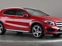 Red Used 2016 Mercedes GLA200 AMG line SUV | £11,798 (Fair price)
