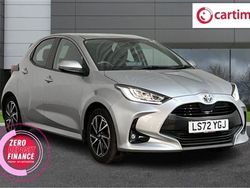 Silver Used 2022 Toyota Yaris Design Hatchback | £15,990 (Fair price)