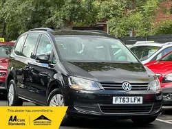 Black Used 2014 VW Sharan SE MPV | £6,999 (Fair price)
