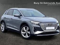 Grey Used 2022 Audi Q4 e-tron S-Line SUV | £21,384