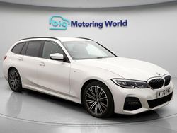 White Used 2020 BMW 320 M Sport Estate | £21,200 (Fair price)