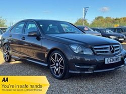 Brown Used 2014 Mercedes C220 AMG Sedan | £5,850 (Super price)