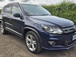 Blue Used 2014 VW Tiguan R-line SUV | £8,550 (Fair price)