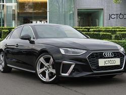 Black Used 2022 Audi A4 S-Line Sedan | £22,650 (Fair price)