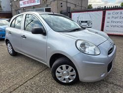 Silver Used 2012 Nissan Micra Visia Hatchback | £3,100 (Good price)