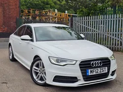 White Used 2012 Audi A6 S-Line Sedan | £7,995 (Fair price)