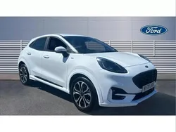 White Used 2021 Ford Puma ST-Line SUV | £13,032 (Good price)
